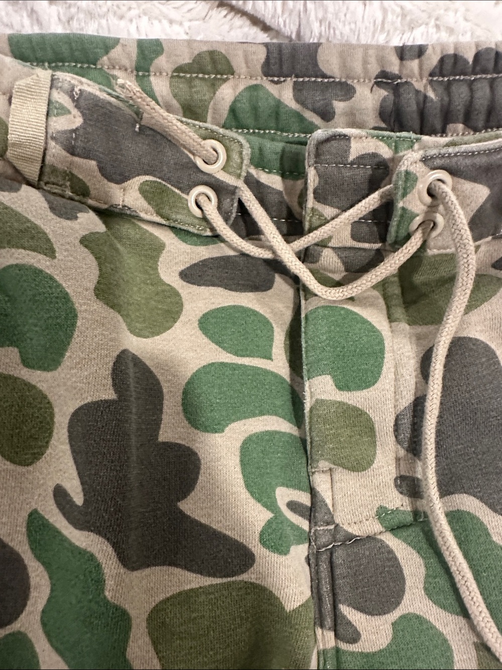 Mens Camo Cargo Joggers - Green Camo - Picture 2 of 4